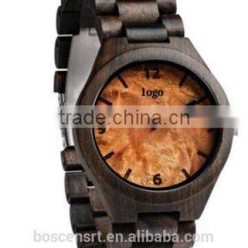 2016 Luxury Novelty Wooden Watches Different Sandal Unisex Japan Movement Gift Wooden Case WristWatches Customize Logo Quality Choice photo-2