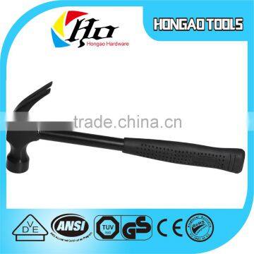 Black rubber handle hammer multi-functional hammer,black claw hammer