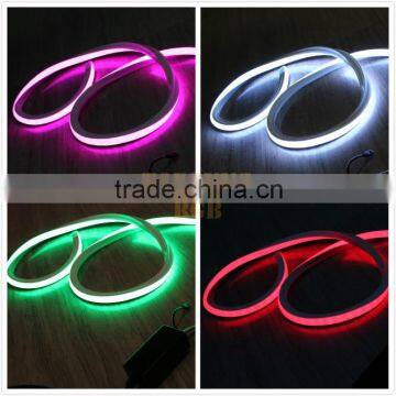 150ft spool 24V DC square rgb led neon tube for bridge