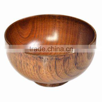 Eco-friendly handmade popular wooden bowl