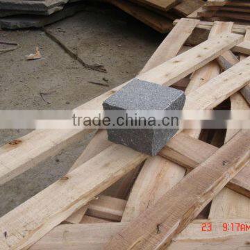 G654 Paving Stone, Dark Grey Granite Paving, G654 Cobble photo-5