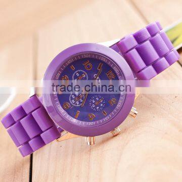 Fashion Wirstwatch,silicon Watch Bracelet,many Colors Available photo-4