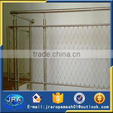 Stainless steel balustrades and handrails mesh