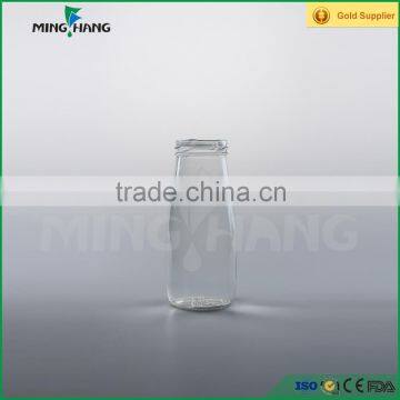 250ml Unbreakable Glass Bottle for Water Beverage Glass Bottle With Cap photo-2