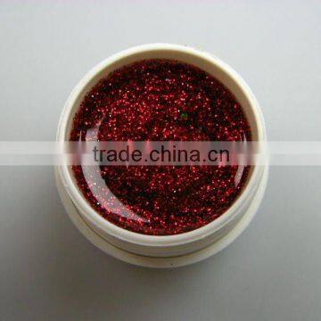 15Ml Glitter Color Nail Art Soak off UV Gel -HN662