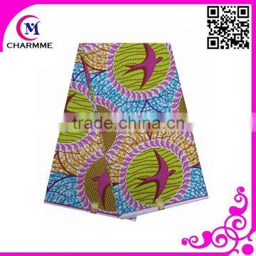 Fashion design african wax fabric Hollandaise veritable wax block print real wax fabric