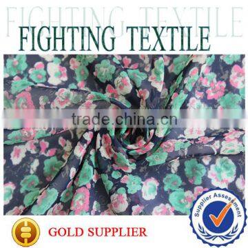 New Fashion 75d 100%polyester Printed Floral Chiffon/georgette Fabric photo-2