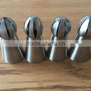Hot Sales New Design Russian Sphere Ball Icing Piping Tips Stainless Steel Cake Decorating Nozzles photo-2