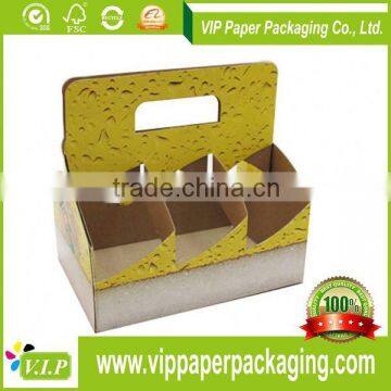 DECORATIVE BOXES WHOLESALE PAPER BEER BOTTLE PAPER BOX