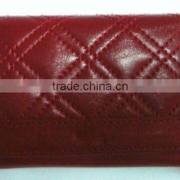 Quilting Fashion Leather Ladies Wallet