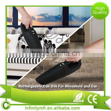 12V 80W Ni-CD Cordless Dust Buster Hand Vac Rechargeable Vacuum Cleaner photo-4