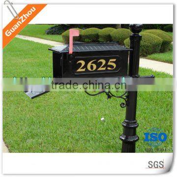 die casting aluminum mailbox for garden