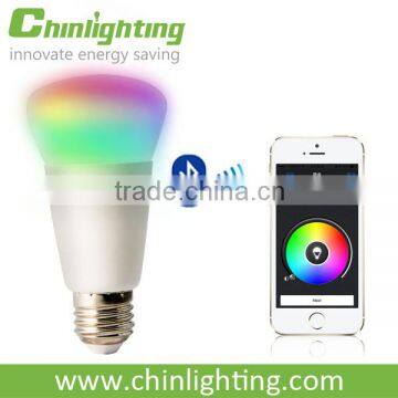 Remote control bluetooth led smart lamp with ul ce rohs certification in 2016 China OEM factory