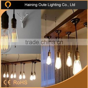 Popular house decoration lamp filament lamp 240v,edison bulbs 220-240v 40w