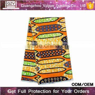Vogue African Wax Cloth 100% Cotton African Wax Print Fabric Wholesale photo-6