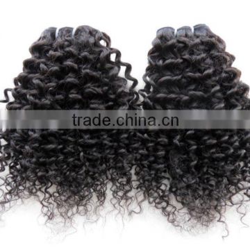 wholesale kinky curly virgin malaysian hair extension