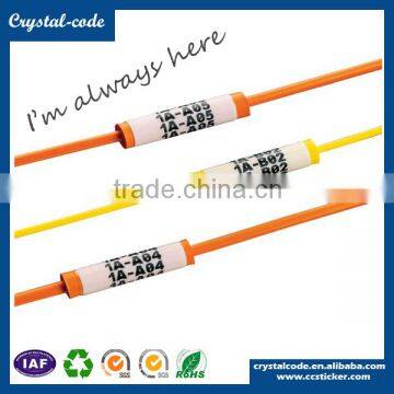 custom sticker cheap price wholesale high temperature strong adhesive cable label