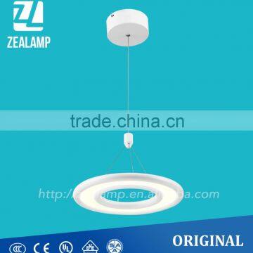 Original Design! LED Pendent Light Aluminum Alloy PMMA Diffuser Circle Lights photo-2