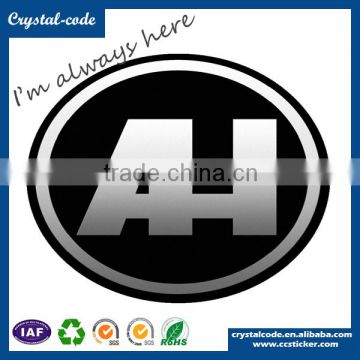 Self adhesive paper in roll brand name logo label