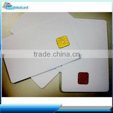 contact blank card with compatiable chip sle4442, sle4428