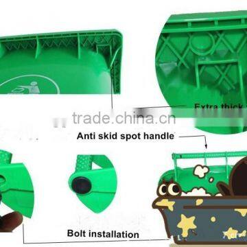 Outdoor Plastic Dustbin Garbage Bin 240L