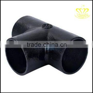 nodular iron drainage pipe cast iron pipe fitting tee