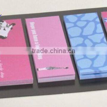 Fashion Sticky Notes Hot Selling Promotional Sticky Notes Printed Sticky Notes Set Memo Pad