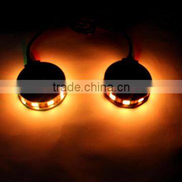 LED Motorcycle Rim Light/Wheel Lighting Kit 9leds 360 Degree Shining 4pcs photo-2