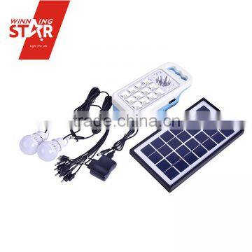 3.5W Solar Power System with Solar Panel, Emergency Light and Bulbs