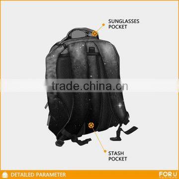 Floral Animal Eyes Backpack,Fashion Backpack,Men Women Backpack photo-5