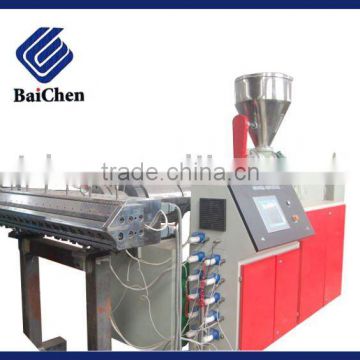 Plastic sheet extruder machine