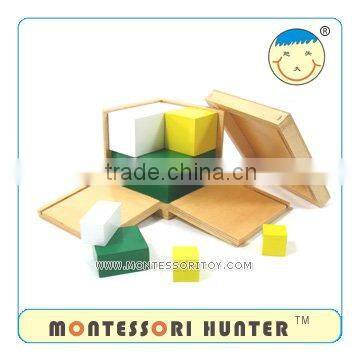 Power of 2 Cubes Montessori materials