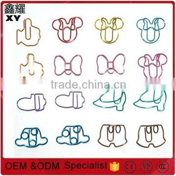 Business Promtional Gifts Tin Box Metal Letter Custom Shape Paper Clips photo-4