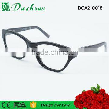 2016 new fashion design good quality handmade acetate spectacles wenzhou factory