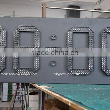 Dubai led time and temperataure sign led time sign led temperature sign led timer sign led timer board led temperature sign