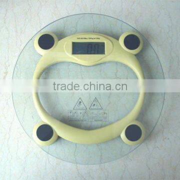 tempered glass electronic personal scale