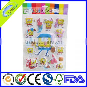 colorful kids puffy sponge stickers