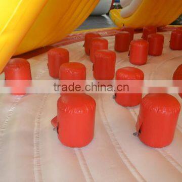 2016 China Supplier Children Game Inflatable Pool Water Castle Slide Game