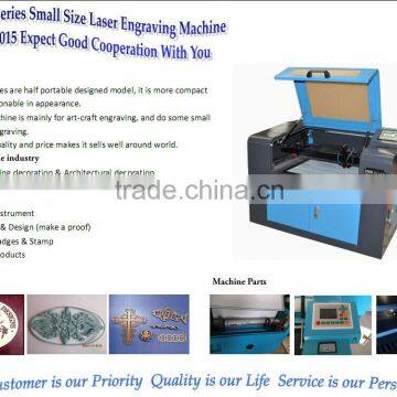 Cheap and portable honeycomb table 40w /60w factory paper mini laser engraving machine