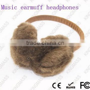 ANKANG 2015 Plush Earmuff Cute Cheap Headphone for Winter Warm