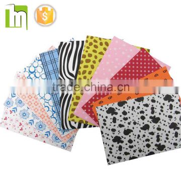 glitter printed eva foam sheets/eva sheet printing different pattern design