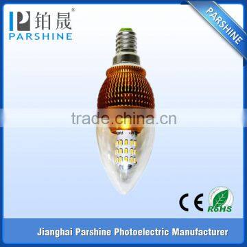 Viewing Angle 360 Degrees E14 4W LED Candle Light