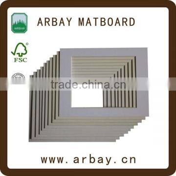 Wholesale precut and uncut 32x40 32x44 40x60 mat board matt board mount board