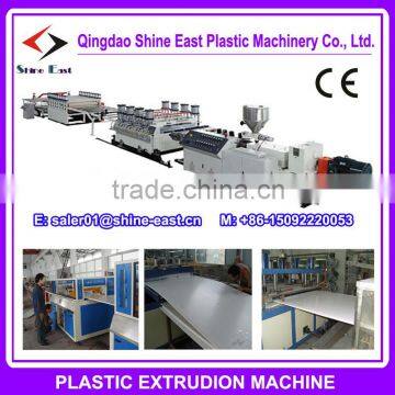 WPC Board Production Line / Wood Plastic Composite Machine