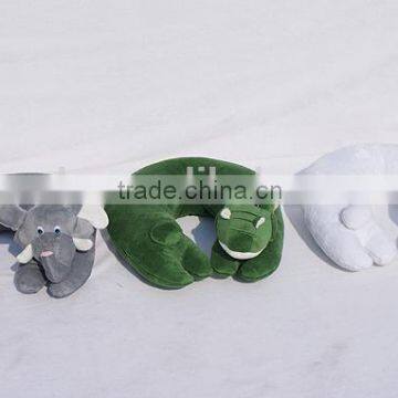 Very Cute Embroidered Plush Animal Pillow photo-3