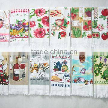 2016 hot sale cotton towel christmas kitchen tea towel alibaba china manufacturer