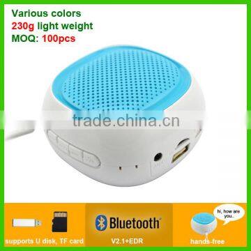 2014 Hot Selling Portable Bluetooth Mini Speaker,With USB,TF card