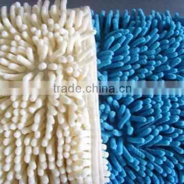 100% polyester chenille floor bathroom carpet