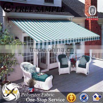 Polyester PU Coated Waterproof awning fabric