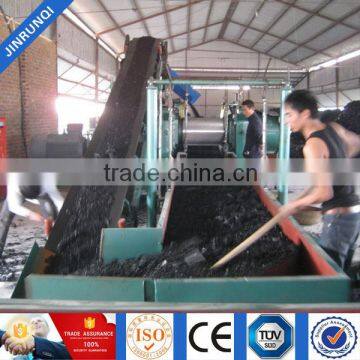 Equipment for production of rubber crumb/plant rubber tiles